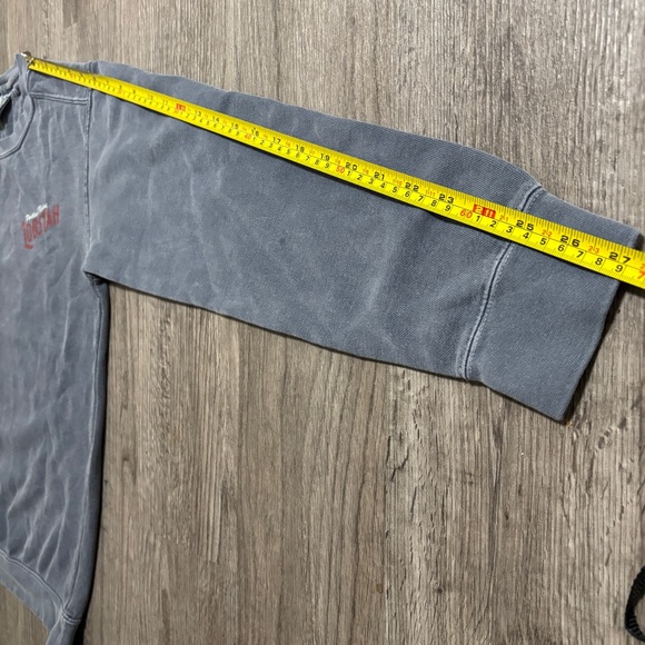 Comfort Colors Lobstah Maine Sweatshirt Gray Graphic Crewneck Size Small - Picture 7 of 11